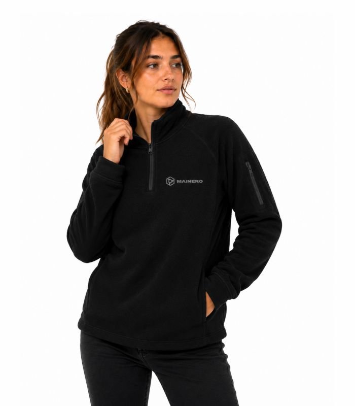 BUZO POLAR NEGRO MUJER Buzo Polar Women`s - Imagen 1
