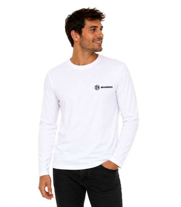REMERA BLAMNCA HOMBRE I Remera Algodón M/larga Men`s - Imagen 1