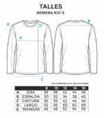 Remera Algodón M/largas Kid`s - Imagen 3