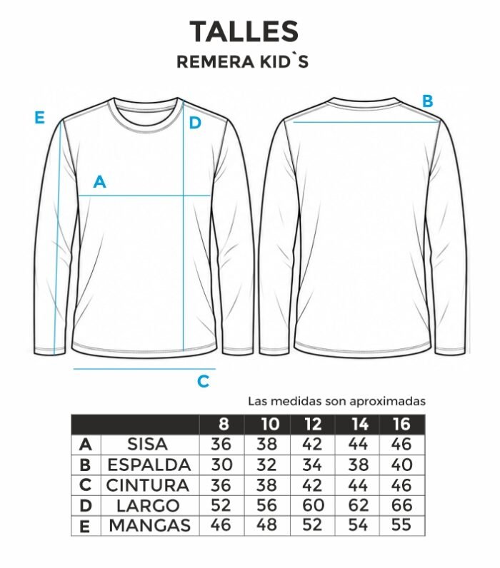 Remera Algodón M/largas Kid`s - Imagen 3